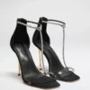Olivia T-Strap Rhinestone Stiletto