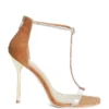 Olivia T-Strap Rhinestone Stiletto