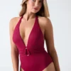 One-Piece Stretch Swimsuit
