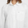Oversized Long-Sleeve Pocket Shirt