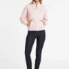 Oversized Mini Triangle Half-Zip Sweatshirt
