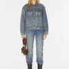 Oversized Pieced Denim Jacket