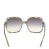 Oversized Plastic Square Sunglasses