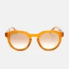 Oversized Round Plastic Sunglasses