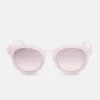Oversized Round Plastic Sunglasses