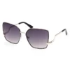 Oversized Square Zigzag Sunglasses