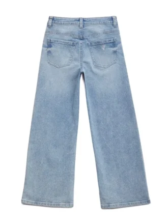 Pamela Rhinestone Wide-Leg Jeans (7-16)