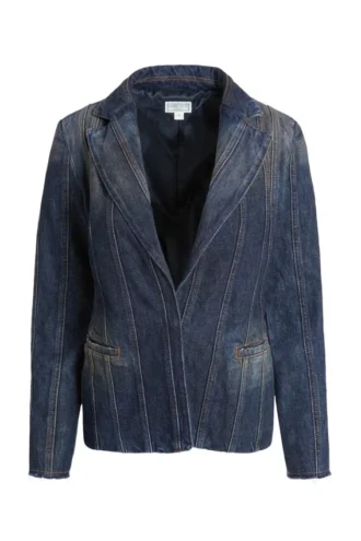 Panel Denim Coat