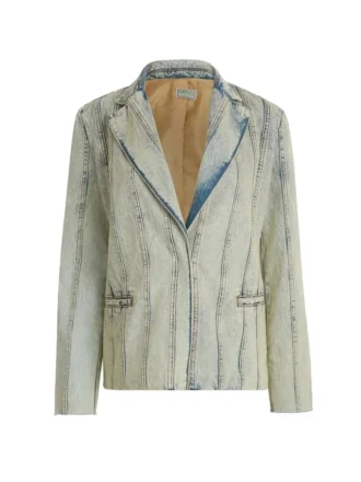 Panel Denim Coat