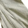 Panel Denim Flare Pants