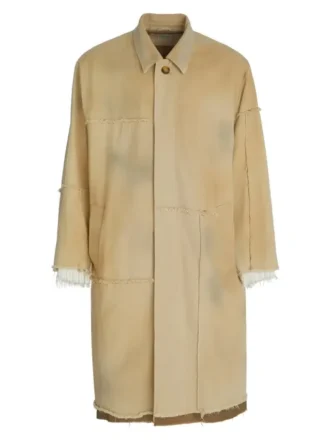 Paneled Trench Coat