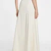 Pat Belted Maxi Skirt