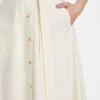 Pat Belted Maxi Skirt