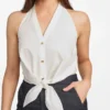 Pat Tie-Front Top