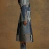 Patchwork Denim Coat
