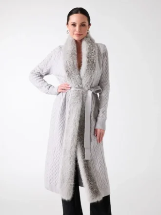 Paula Wrap Cardigan Coat