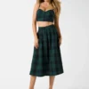 Pia Plaid Top