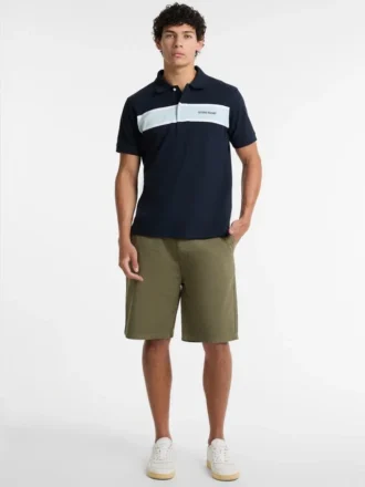 Piquet Striped Polo
