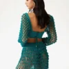 Pom Crochet Crop Top