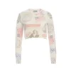 Printed Cashmere Sweater