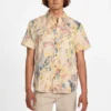 Printed Embroidered Shirt