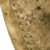 Printed Suede Skirt