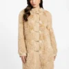 Rachel Faux-Fur Midi Coat