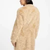 Rachel Faux-Fur Midi Coat