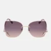 Raelynn Square Rimless Sunglasses
