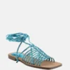 Rayana Strappy Lace-Up Sandals