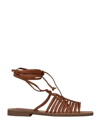 Rayana Strappy Lace-Up Sandals