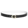 Reversible Rhinestone G-Buckle Belt