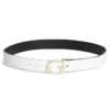 Reversible Rhinestone G-Buckle Belt