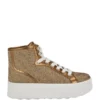 Rhinestone Quattro G High-Top Sneakers