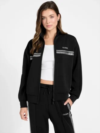 Rhinestone Scuba Sweatshirt