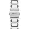 Rhinestone Silver-Tone Multifunction Watch