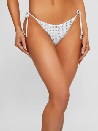 Rhinestone String Bikini Bottoms