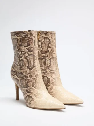 Richly Faux-Leather Booties