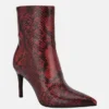 Richly Faux-Leather Booties
