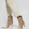 Richly Faux-Leather Booties