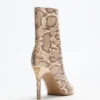 Richly Faux-Leather Booties