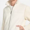 River Faux- Suede Knit Jacket