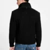 River Faux- Suede Knit Jacket