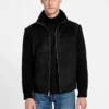 River Faux- Suede Knit Jacket