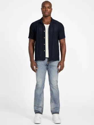 Rodeo Printed Regular-Fit Straight Jeans