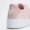 Ronii Debossed Peony Low-Top Sneakers