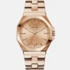 Rose Gold-Tone Analog Watch