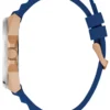 Rose Gold-Tone and Blue Multifunction Watch