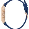 Rose Gold-Tone and Blue Multifunction Watch