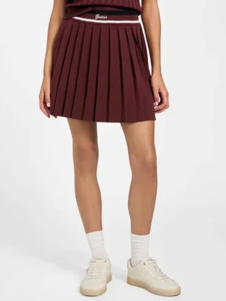 Sabina Pleated Sweater Skirt